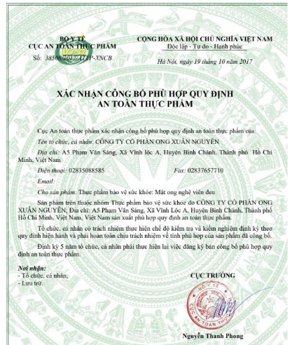 MẬT ONG RUỒI XUÂN NGUYÊN 100%