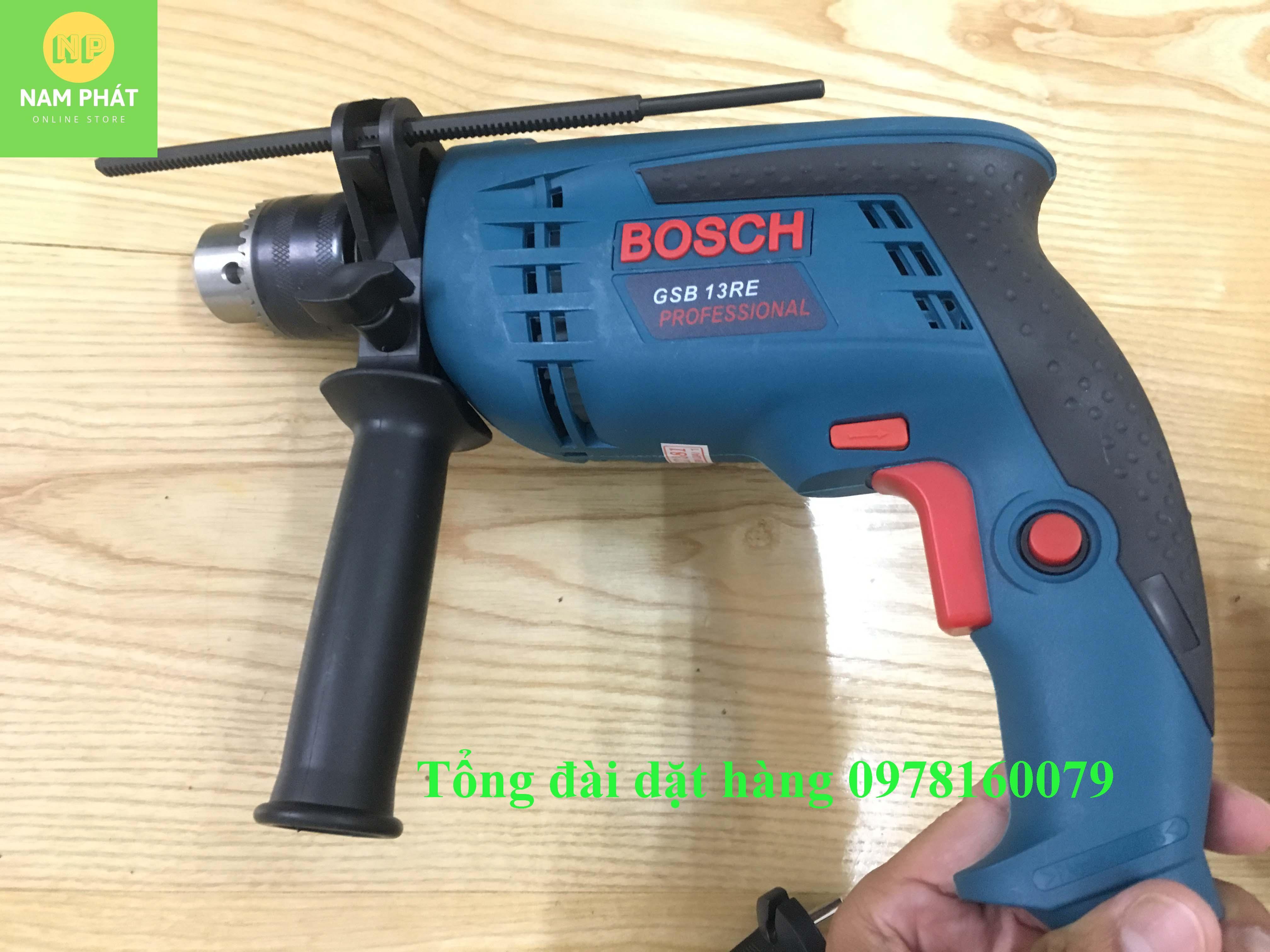 [NTG] Máy khoan điện cầm tay Bosch13ly  (khoan tường, bê tông, gỗ, sắt...)