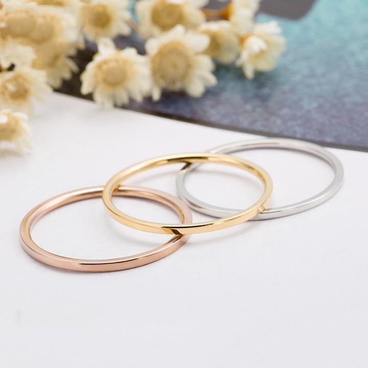 Nhẫn Titan Không Đen TT 1471 - 1 chiếc