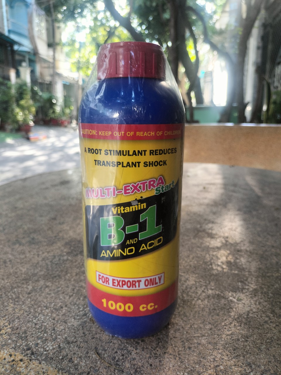 Phân bón lá Vitamin B1 Thái Xanh 1 LÍT KÍCH RỄ, CHỐNG SỐC CHO CÂY