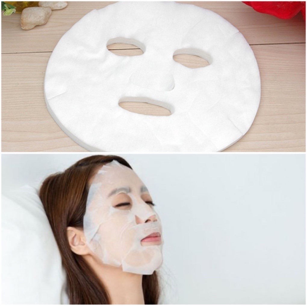 Gói 100 miếng mặt nạ giấy dùng trong spa, thẩm mỹ viện