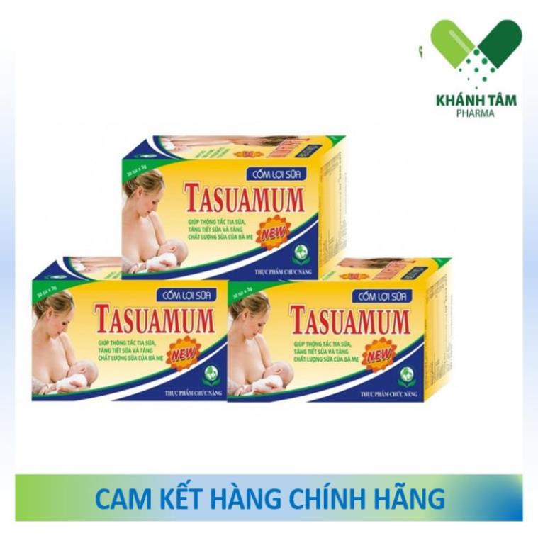 ! Cốm lợi sữa TASUAMUM Gold (Hộp 20 túi, 40 túi) [Tasuamom, tasumum, tasumom]
