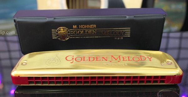 Kèn Harmonica Tremolo Hohner Golden Melody M2416017 Chính hãng - Đức