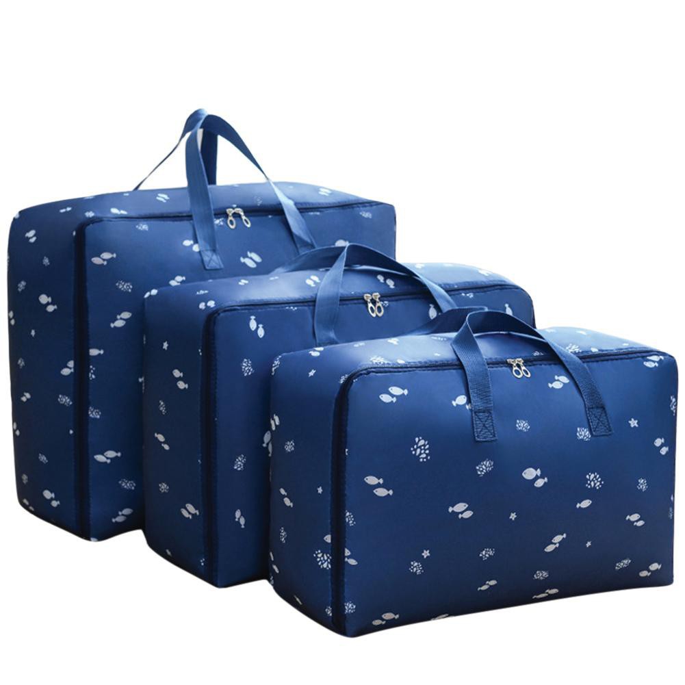 Set 3 Túi 3 Kích Thước Đựng Chăn Màn, Quần Áo