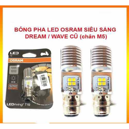 Bóng Đèn led chân m5 cho xe đời cũ wave, jupiter, future....