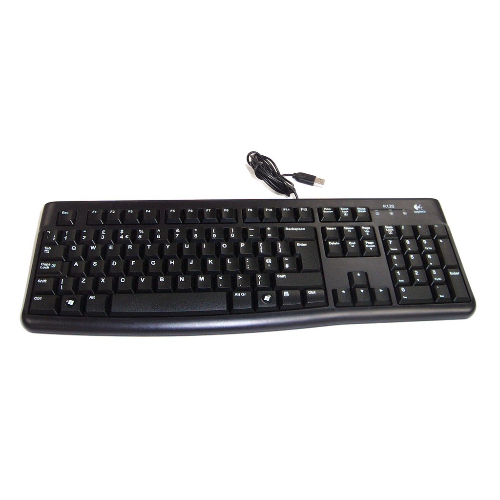 Bàn Phím LOGITECH K120 - Hàng Chính Hãng