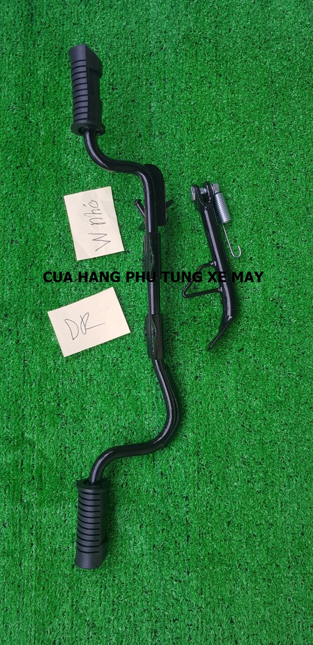 GÁC MÁY GẮN XE DREAM - WAVE NHỎ 16 LI - TẶNG KÈM CHỐNG NGHIÊNG + CAO SU ĐỂ CHÂN