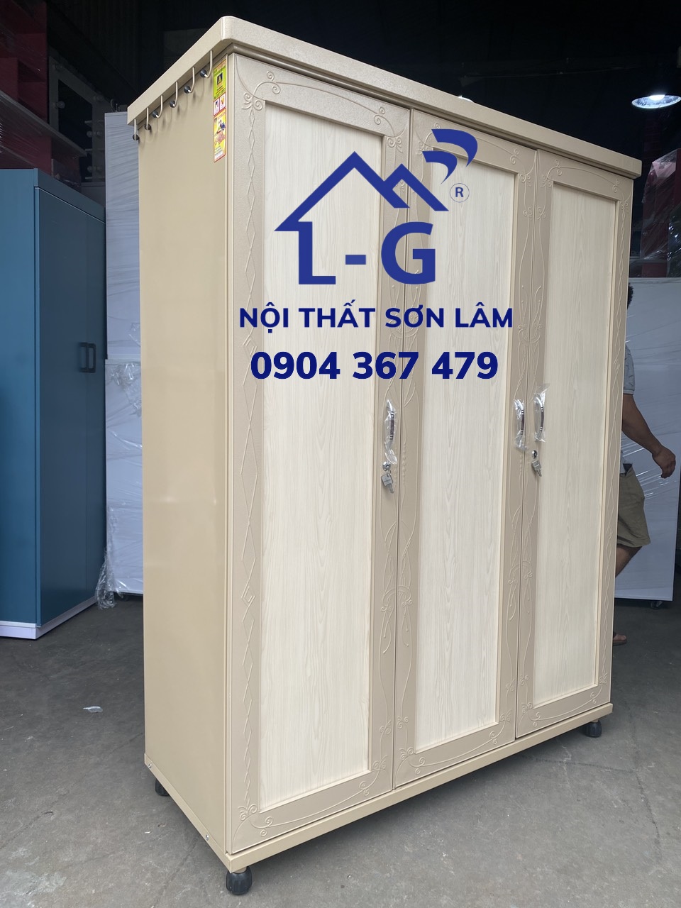 TỦ SẮT TRUNG HƯNG THÁO LẮP ĐƯỢC - TỦ SẮT QUẦN ÁO