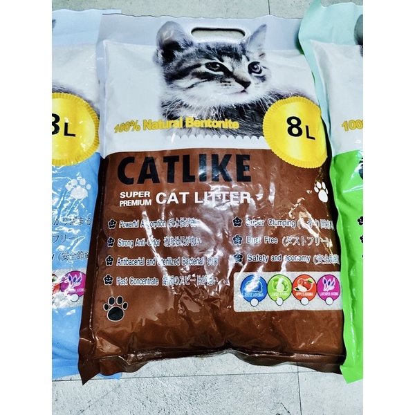 CÁT VỆ SINH CHO MÈO CÁT CATLIKE 8L