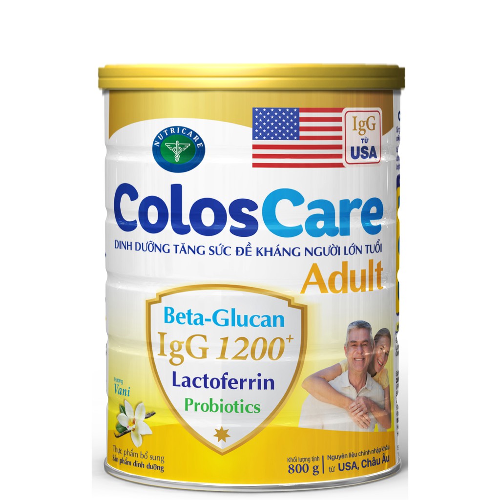 Sữa bột Nutricare ColosCare Adult 800g