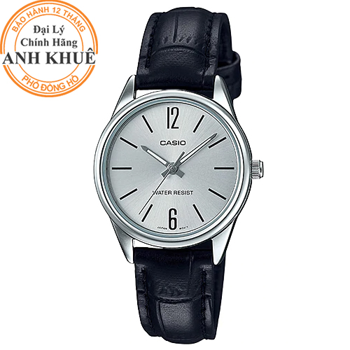 Đồng hồ nữ dây da Casio Anh Khuê LTP-V005L-7BUDF