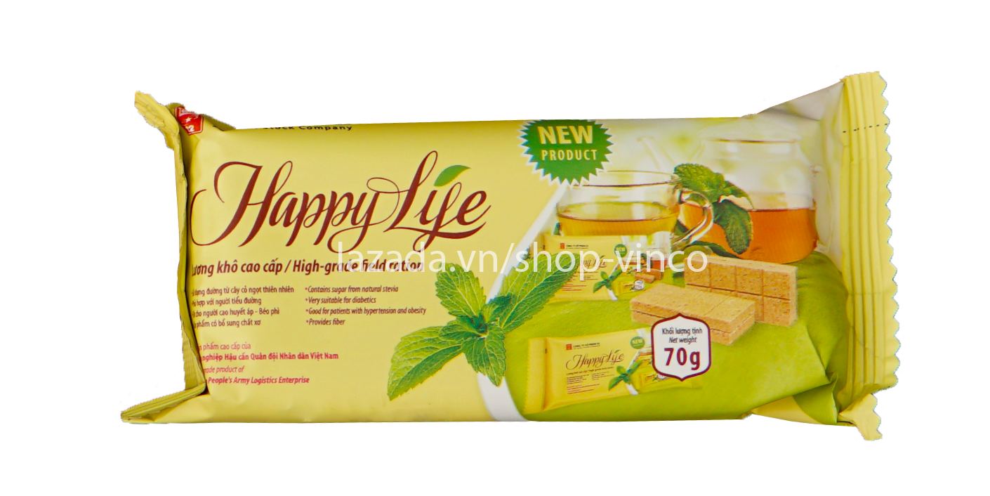 [HCM]Lương Khô Ăn Kiêng Happy Life (tiểu đường cao huyết áp béo phì tim mạch)