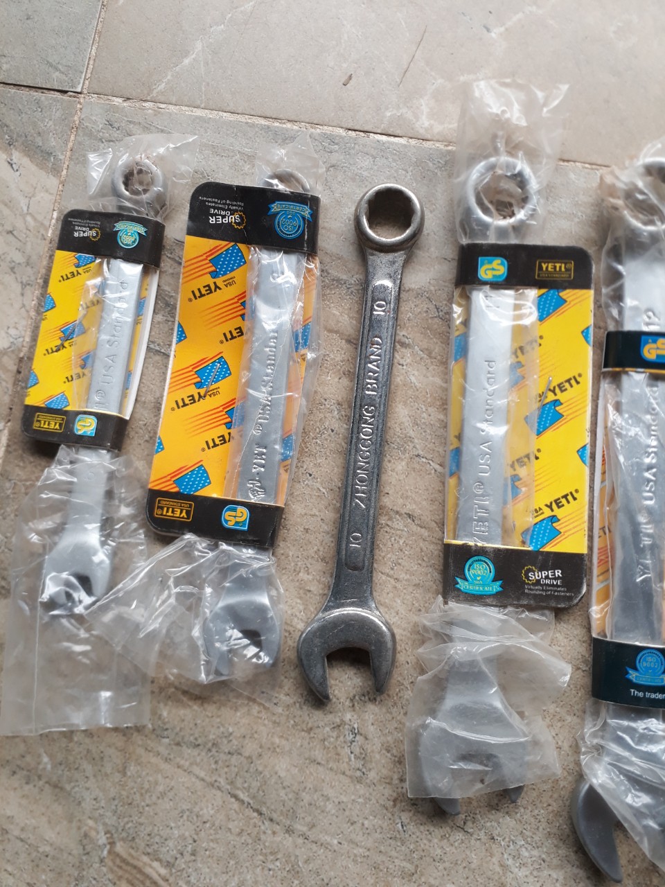 Cờ lê vòng miệng yeti . đủ size  từ 6mm đến 41mm