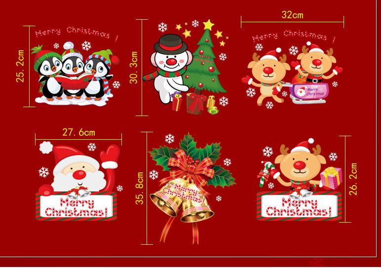 [HCM]Decal Trang Trí 6 Khung Ảnh NOEL