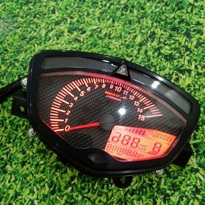 [SIÊU CHẤT CHƯA NÀY ] Đồng hồ điện tử KOSO Có Vân gắn SIRIUS – EXCITER đồng hồ led đổi được 7 màu, phụ tùng xe máy giá rẻ hàng đẹp chất lượng đảm bảo