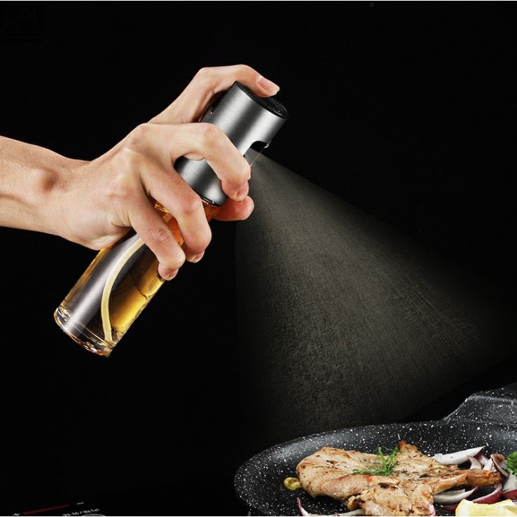 Bình xịt dầu ăn phun sương chai thủy tinh 100ml