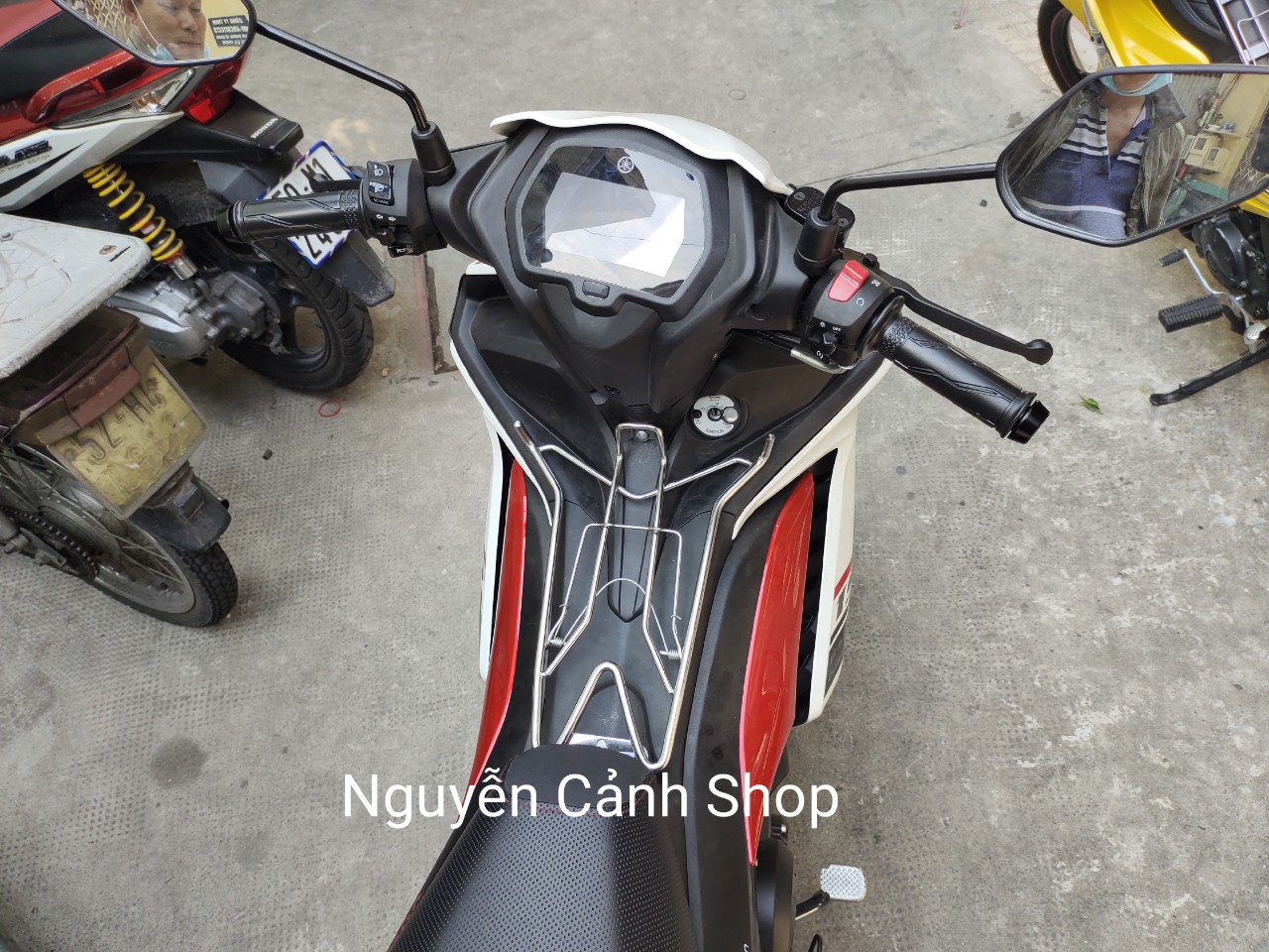 Baga giữa exciter 155 10ly