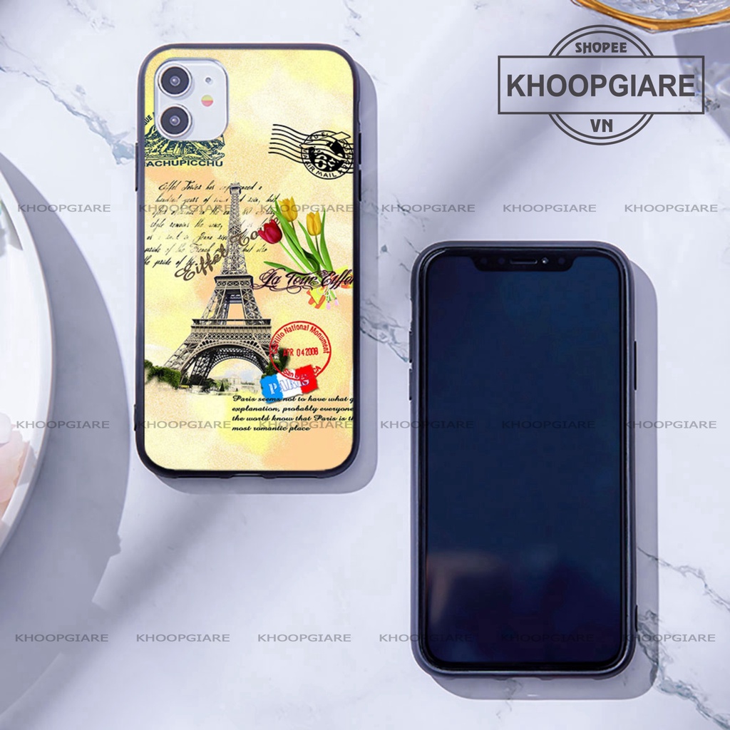 Ốp lưng IPhone 6, 6S, 6 plus, 6s plus,7, 8 Plus, X, XS, XSMAX Tháp Eiffel