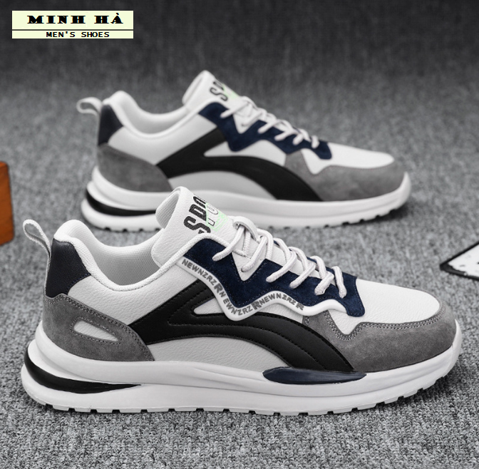 Giày Sneaker Nam Hàn Quốc Cao Cấp Hot Trend - Thời Trang Minh Hà - 336 - Giá Cực Sốc