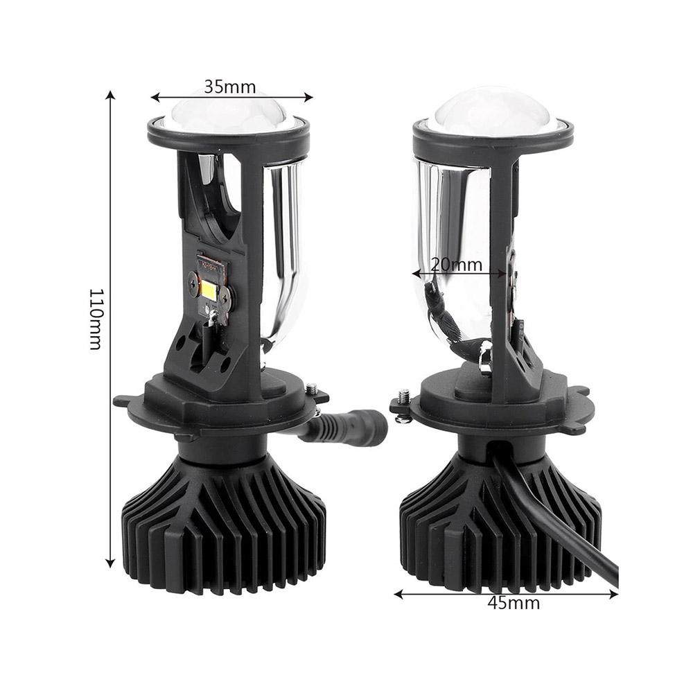 Đèn pha led bi cầu t9 cos pha siêu sáng