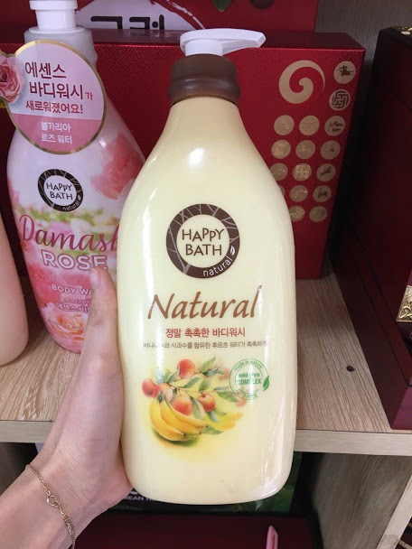 Chai Sữa Tắm Happy Bath Hàn Quốc 900ml