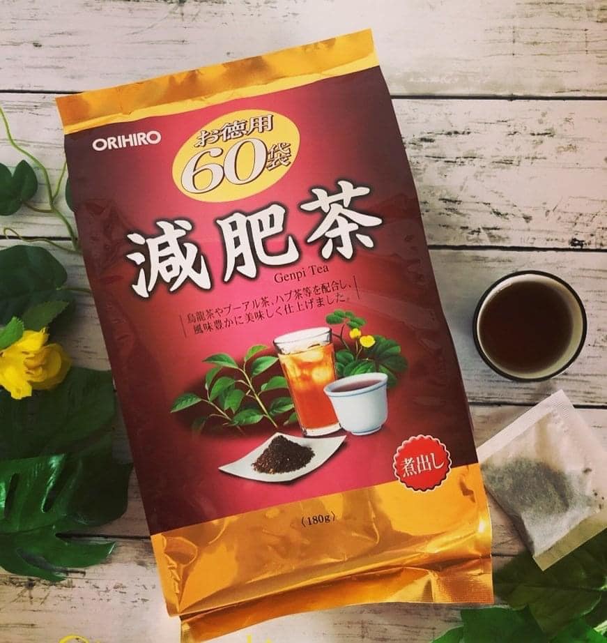 Trà giảm mỡ bụng Genpi Tea Orihiro Nhật bản
