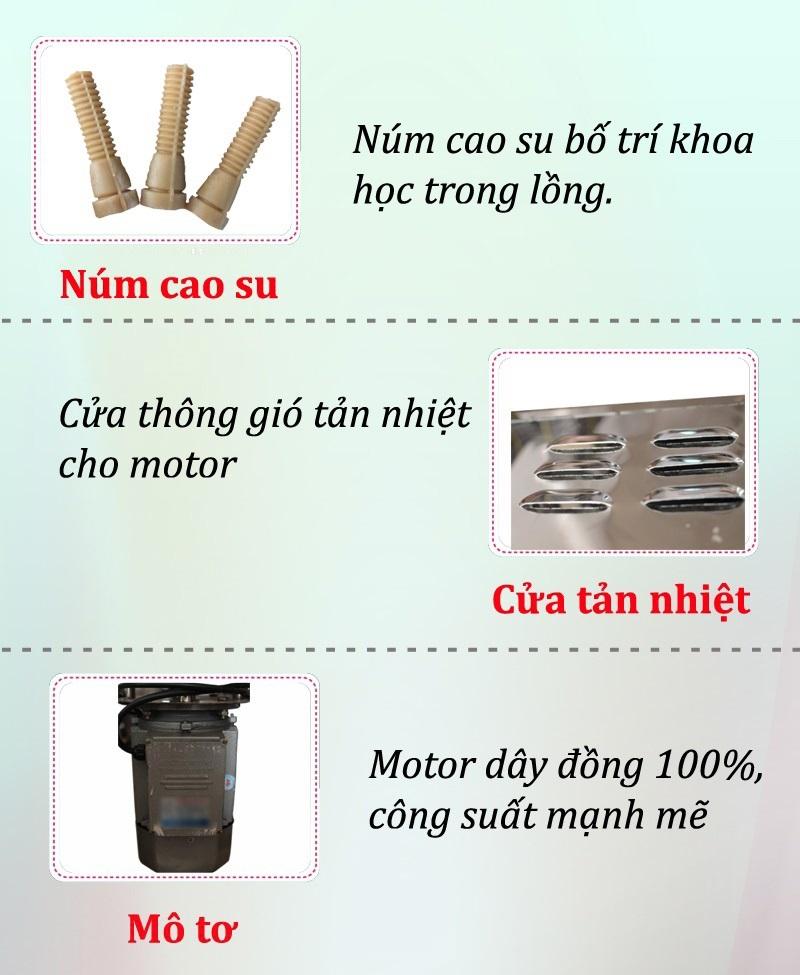 Núm cao su vặt lông gà lông vịt