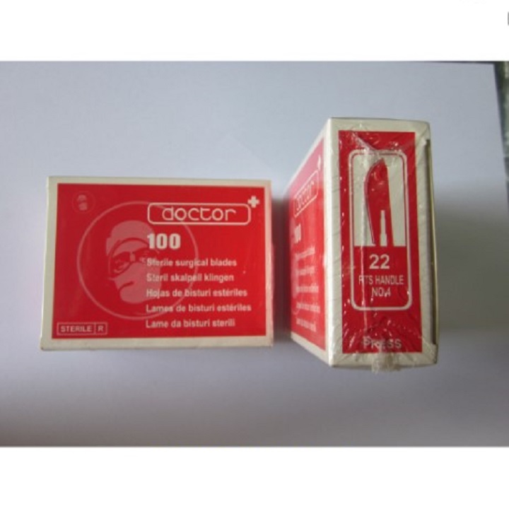 [HCM]Lưỡi dao mổ số 22 hộp 100 cái