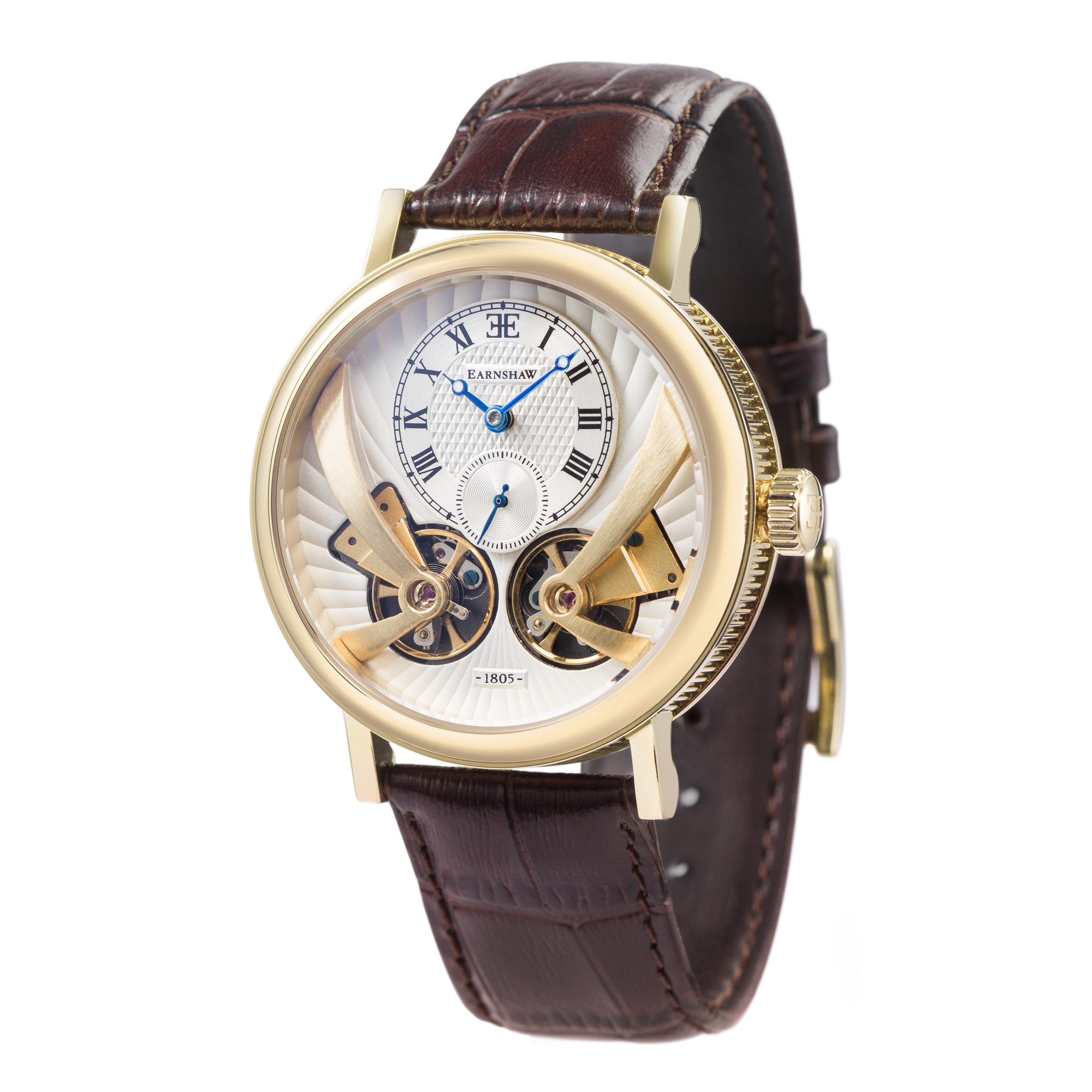 Đồng hồ nam dây da Thomas Earnshaw - ES-8059-02