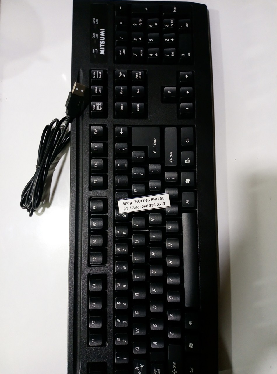[HCM]Bàn phím có dây Keyboard MITSUMI - Chuẩn USB