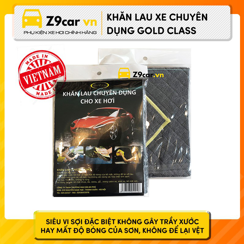 Khăn lau xe chuyên dụng Goldclass