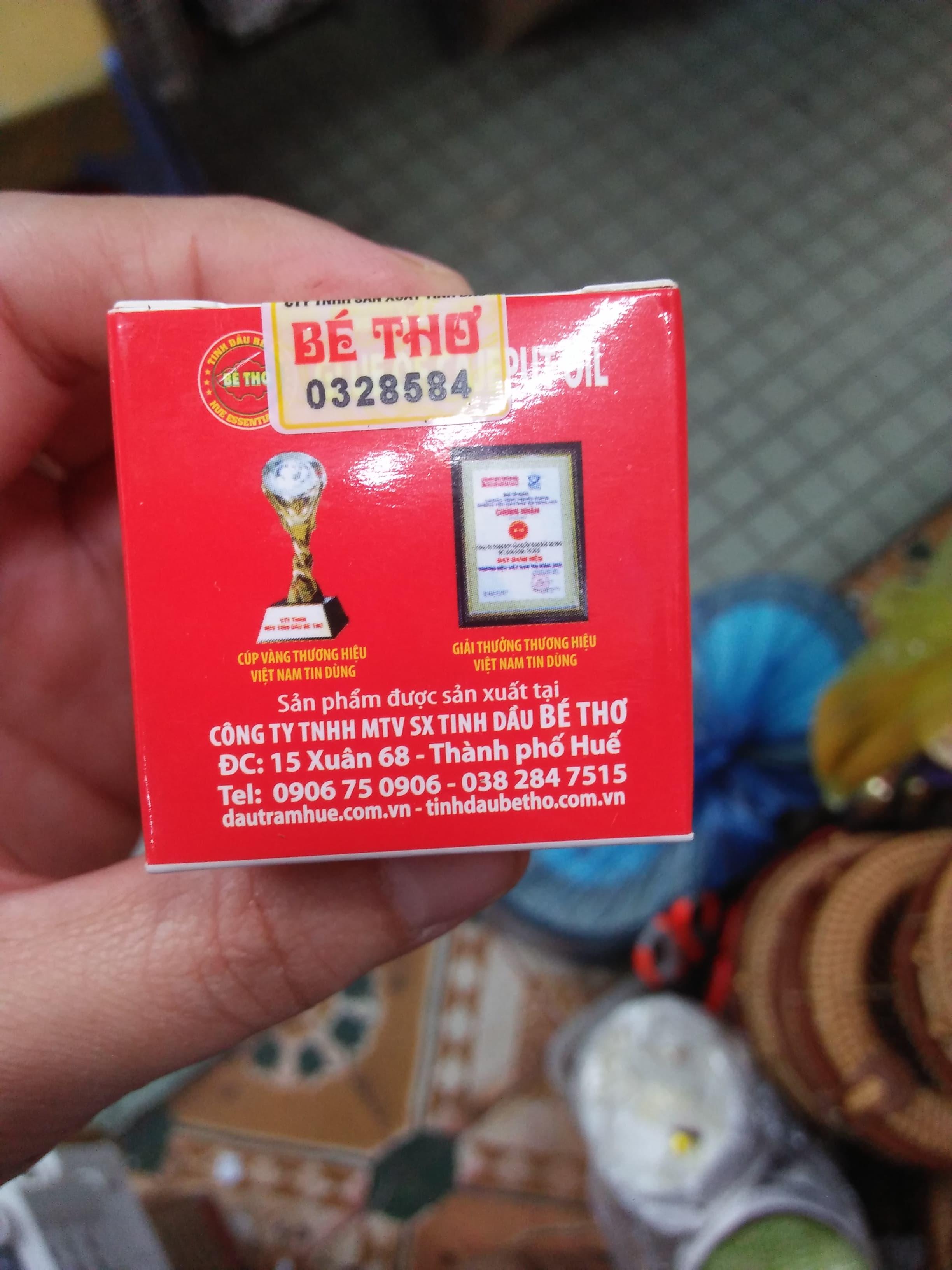 CAO DẦU TRÀM BÉ THƠ HUẾ HIỆU QUẢ AN TOÀN