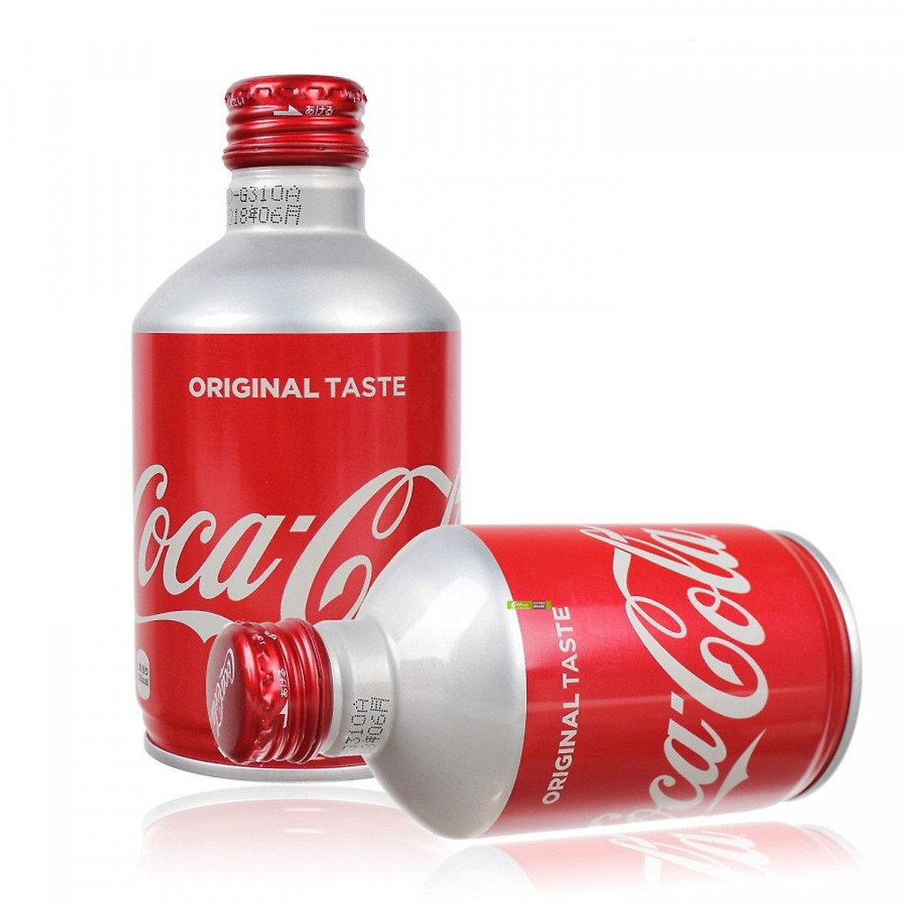 Coca Nhật chai nhôm 300ml