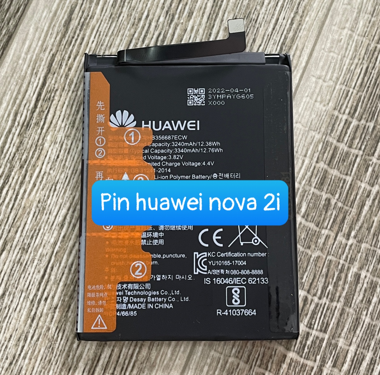 pin huawei nova 3i / nova 2i mã HB356687ECW