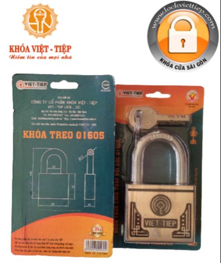 (CHÍNH HÃNG) Ổ KHÓA VIỆT TIỆP 01605
