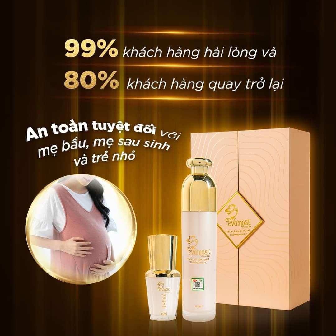 [HCM] [Chính hãng] Dung dịch vệ sinh phụ nữ Evamost - Hộp 2 lọ