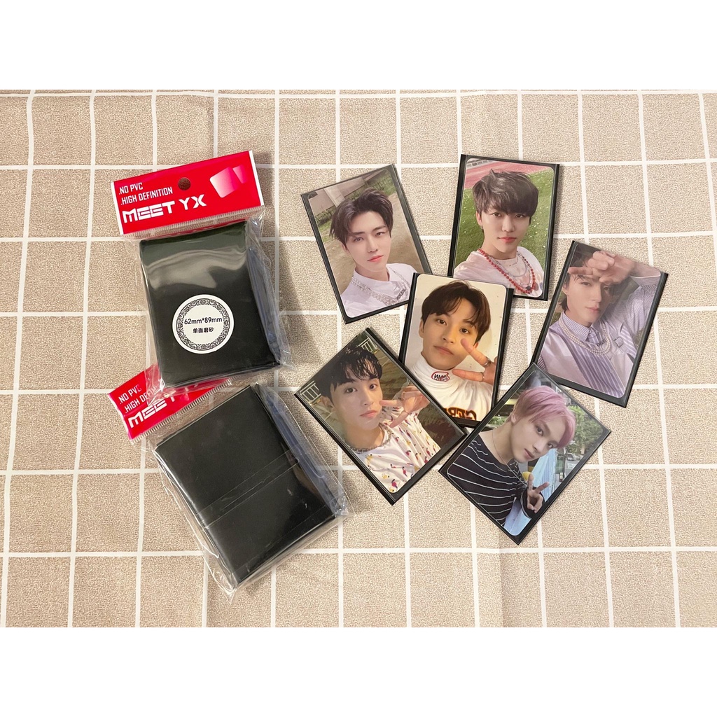 Bọc card- Sleeve MeeT có màu (đen/ trắng)