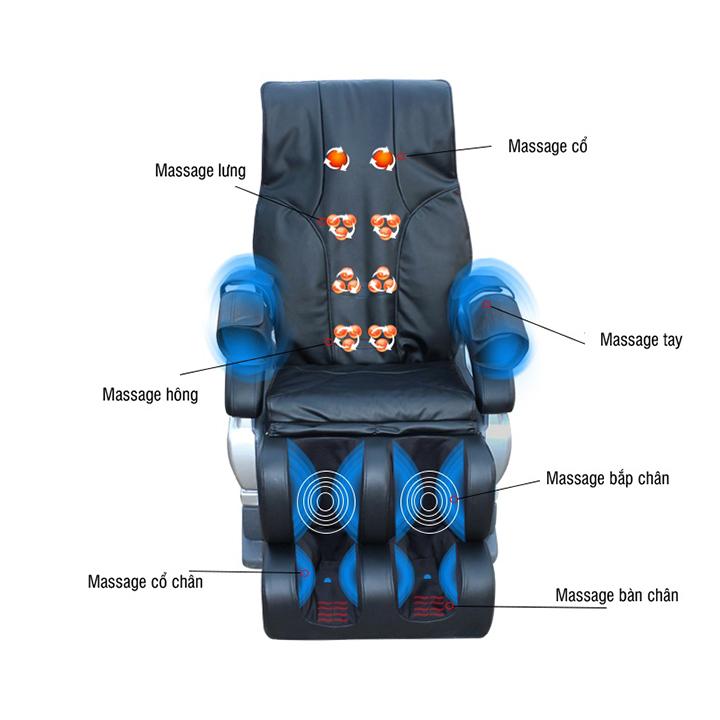 Ghế massage toàn thân cao cấp Luxury