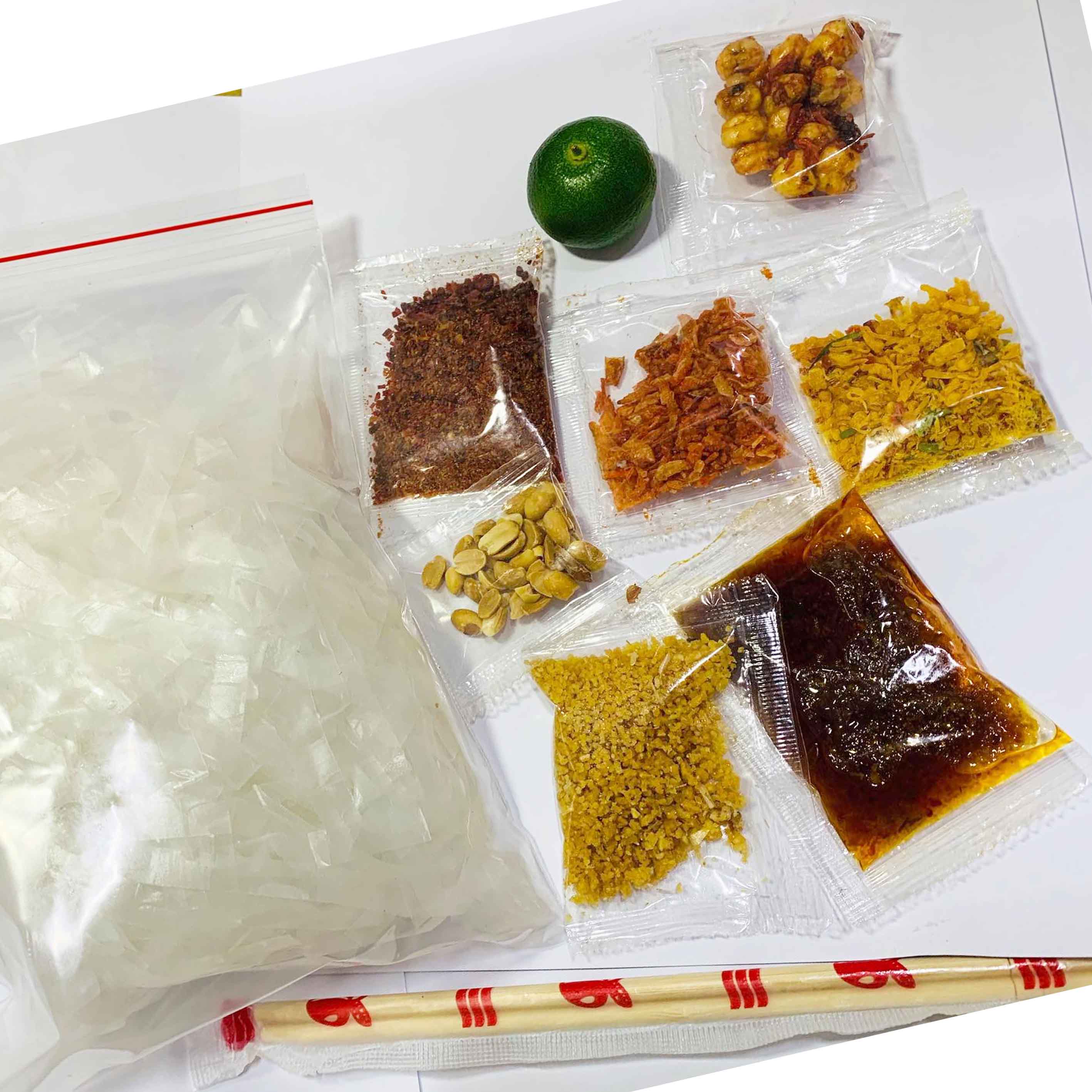 [HCM]BÁNH TRÁNG SATE BÒ CHÁY TỎI - 1 BỊCH