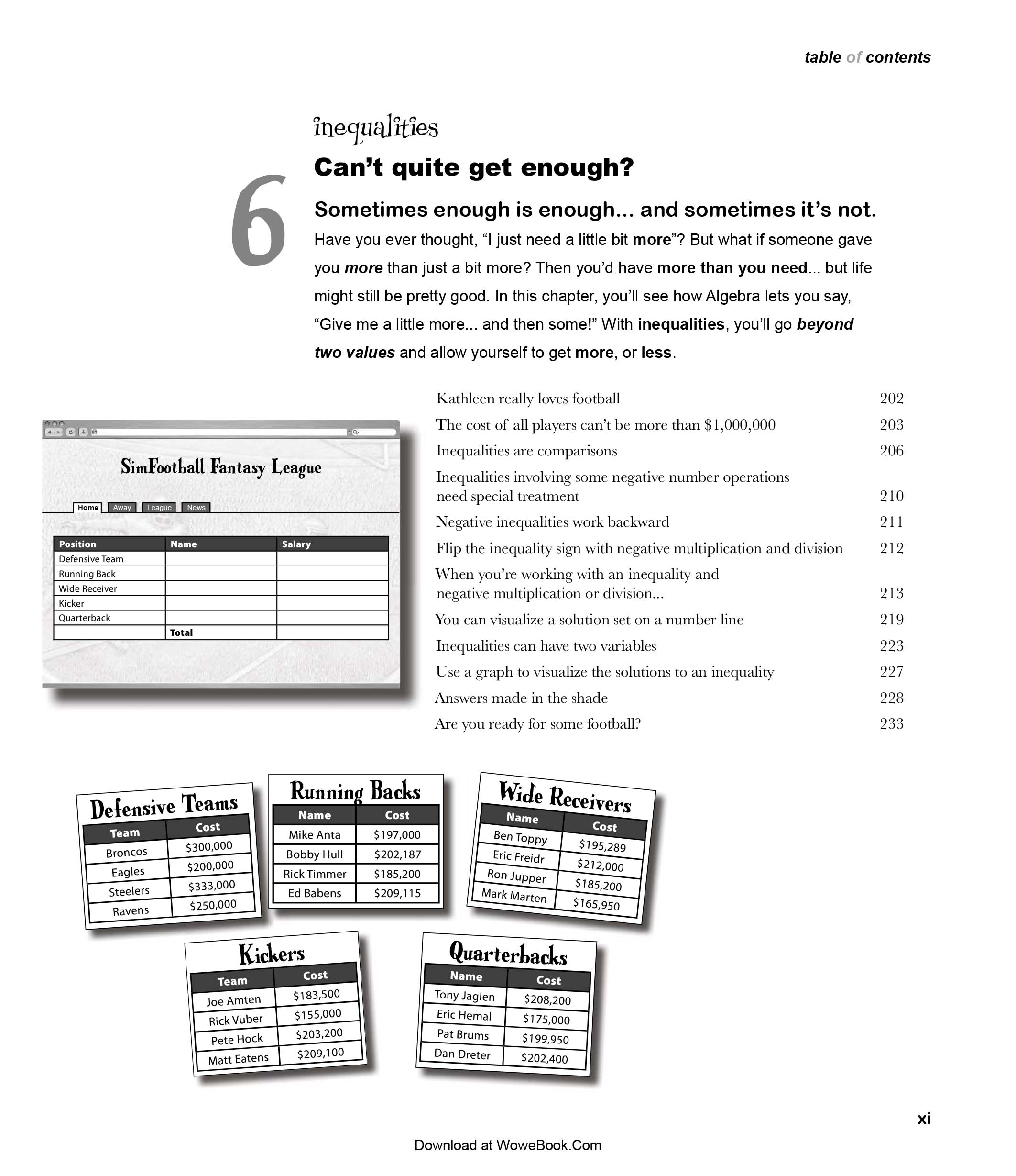 Head First Algebra