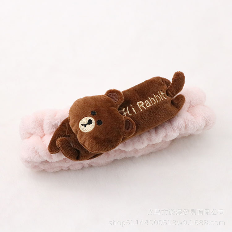 Băng đô makeup hình gấu style Hàn Quốc so cute