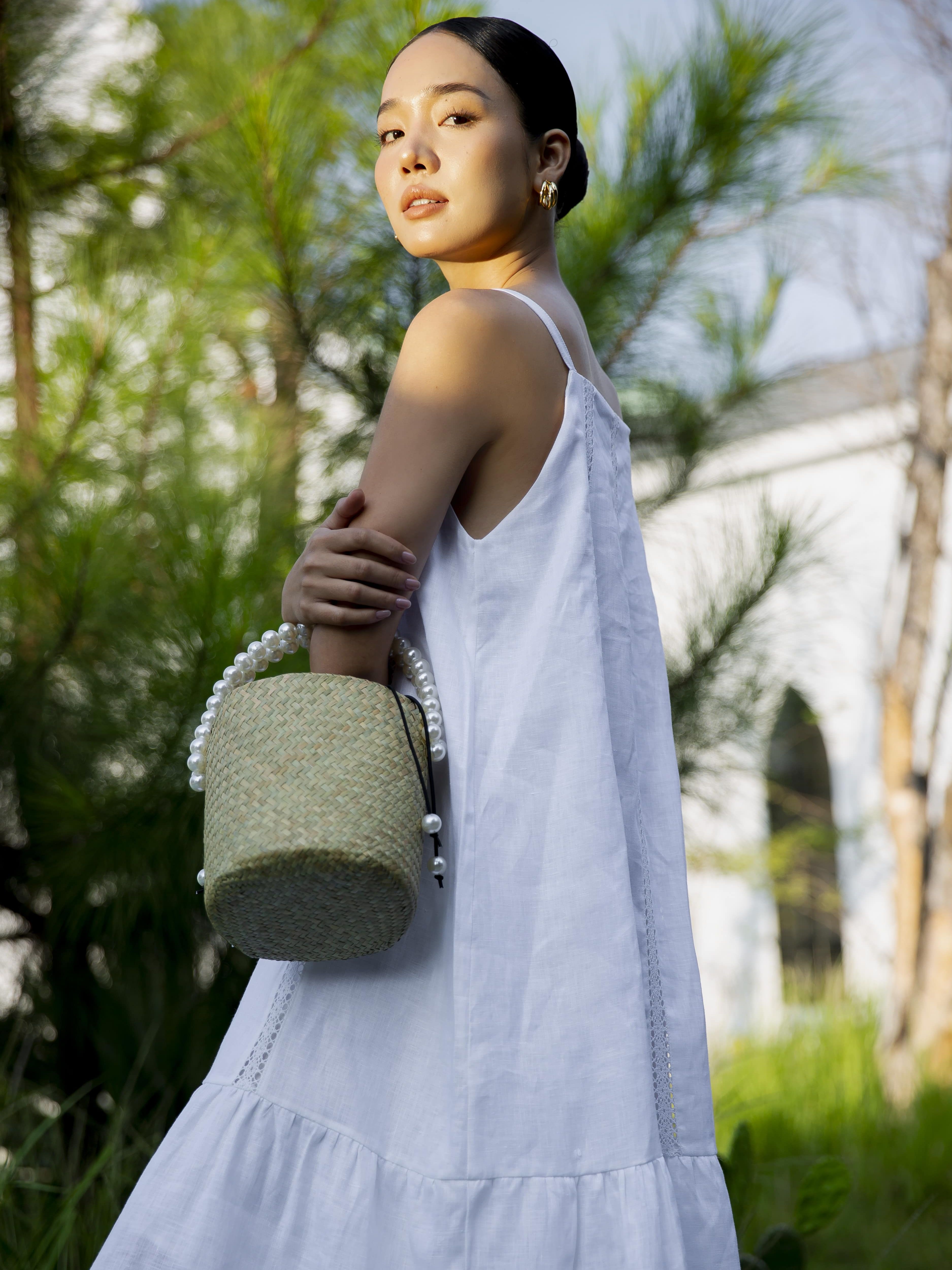 Đầm maxi hai dây - YV LE & CO