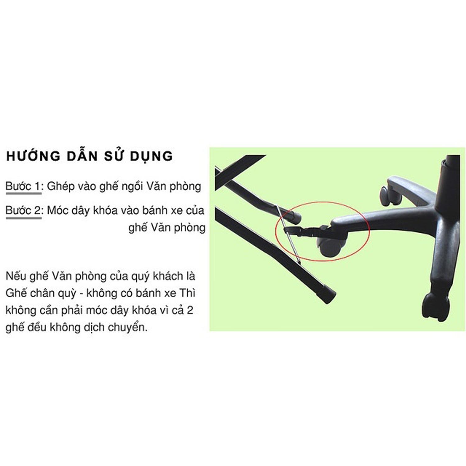 GHẾ NGỦ VĂN PHÒNG-GN.01 (MÀU ĐEN)