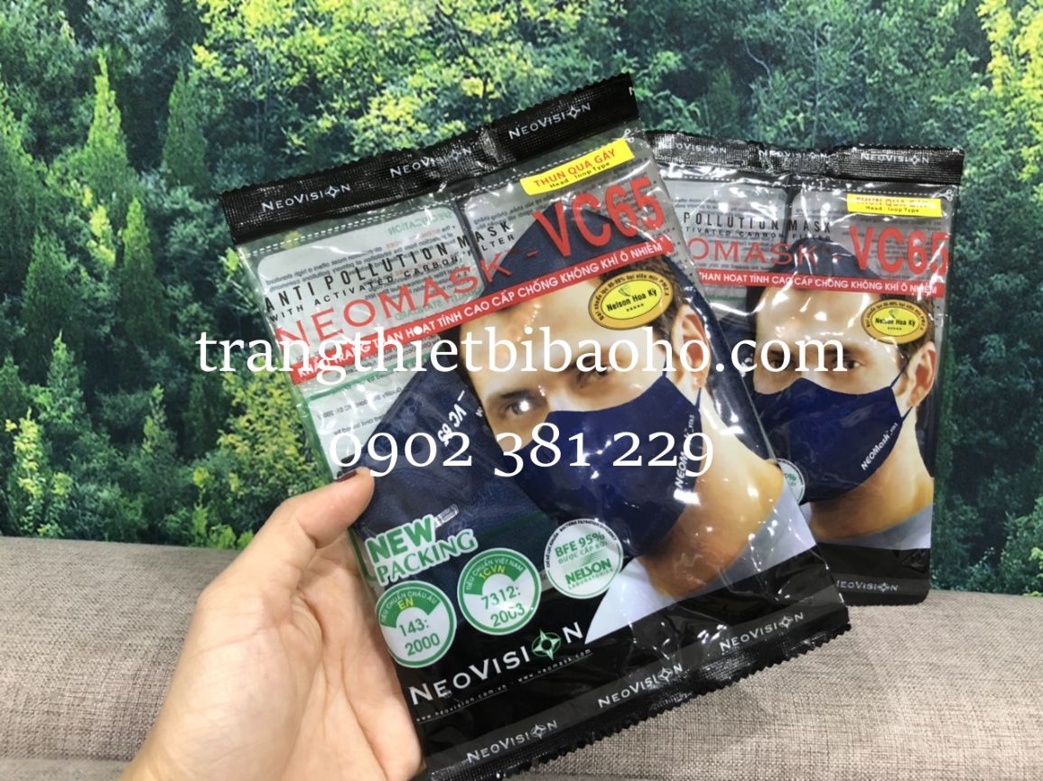 Khẩu trang NeoMask VC65 (Thun quàng tai)