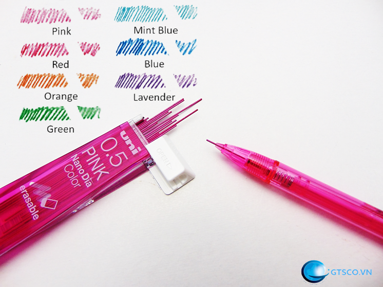 BÚT CHÌ BẤM UNI COLOR 0.5MM