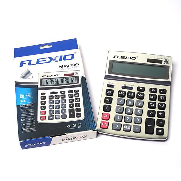 Máy tính Flexoffice FLEXIO CAL-06S Thiên Long - Phù hợp học sinh, máy tính toán cửa hàng tính tiền