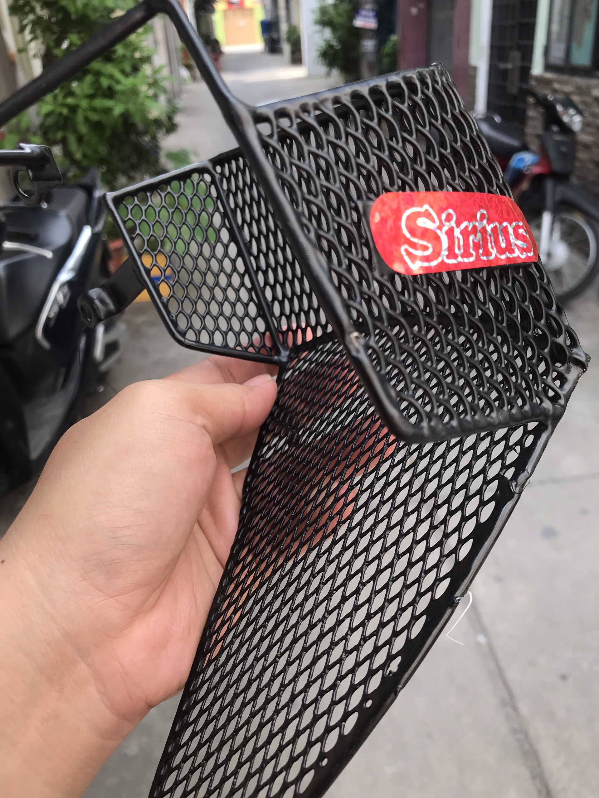 Rổ Sirius, Rổ hông Sirius Spark giỏ đựng đồ xe máy