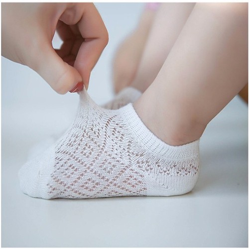 Sét 5 Đôi Tất Lưới Cho Bé ngắn cổ loại mỏng