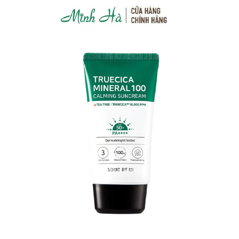 Kem chống nắng Some By Mi Truecica Mineral 100 Calming Suncream SPF50+/PA++++ 50ml