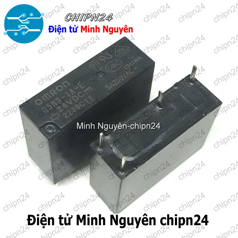 [1 con] (F202.7) Relay Omron G5NB-1A-E 24VDC (4 Chân) - HH003136